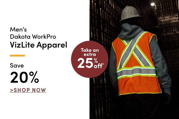 Men's Dakota WorkPro VizLite Apparel Save 20%