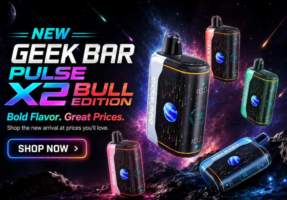 Smoker's World Geek Bar Pulse X2 Bull Edition
