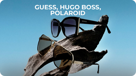GUESS, HUGO BOSS, POLAROID & OTHER BRANDS