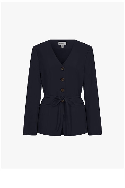 PARKER V-NECK TIE BLAZER
