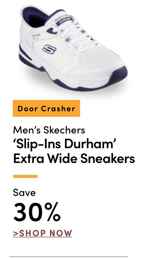 Door Crasher Men's Skechers 'Slip-ins Durham' Extra Wide Sneakers Save 30%