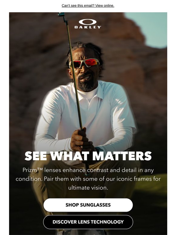 Bestselling Frames Meet Prizm™ Lenses