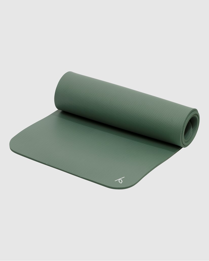 Pilates & Stretch mat, Moss green