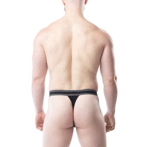 Nasty Pig Core Thong - Black/Grey