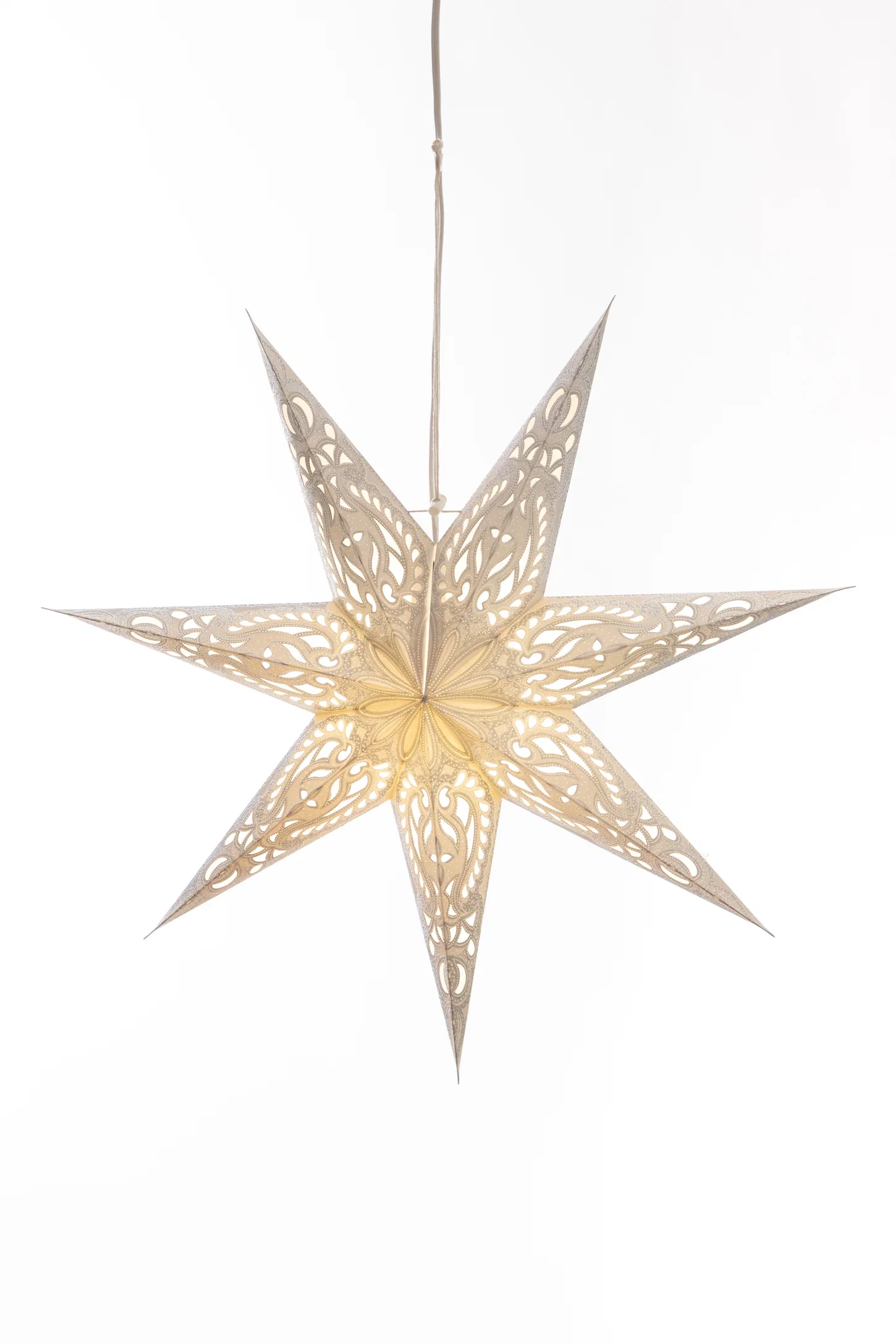Image of 7 Point Paper Star Lantern