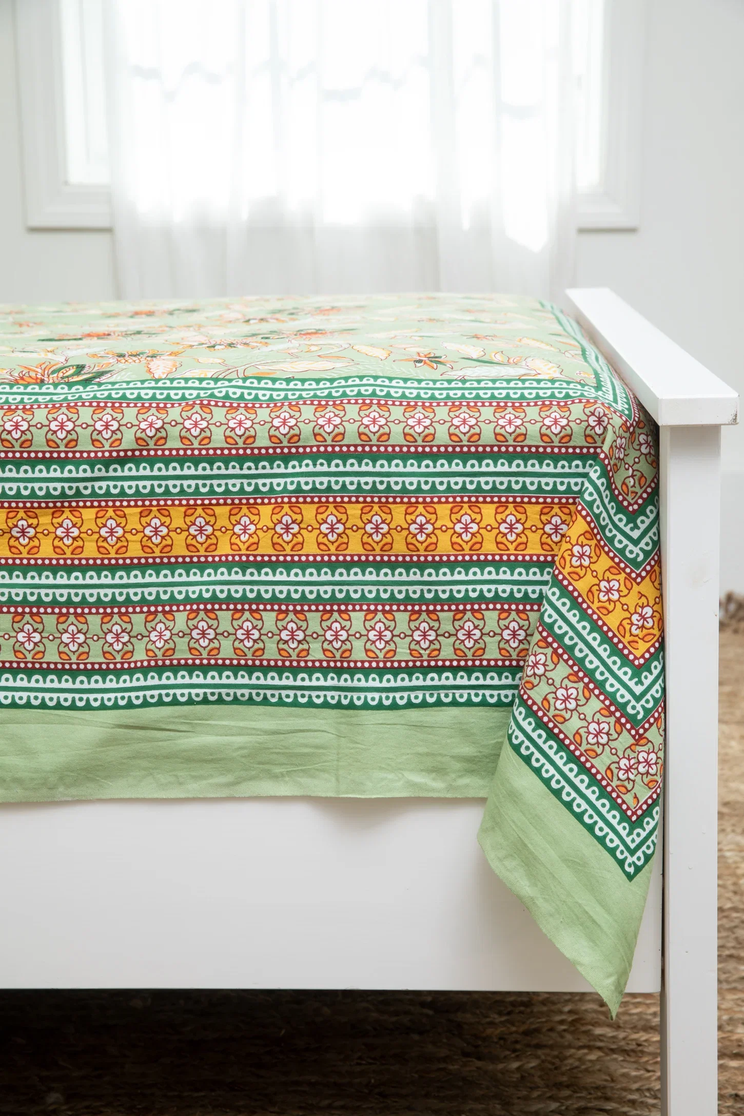 Image of Provincial Block Print Tapestry