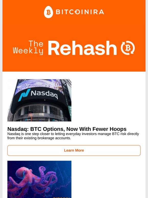 Nasdaq Wants to Bring BTC Options to Your Brokerage Account 📈