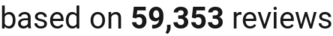 number of reviews