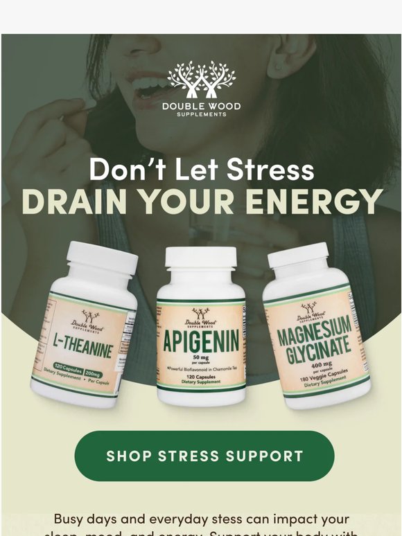 Stay Calm, Rested & Recharged Naturally