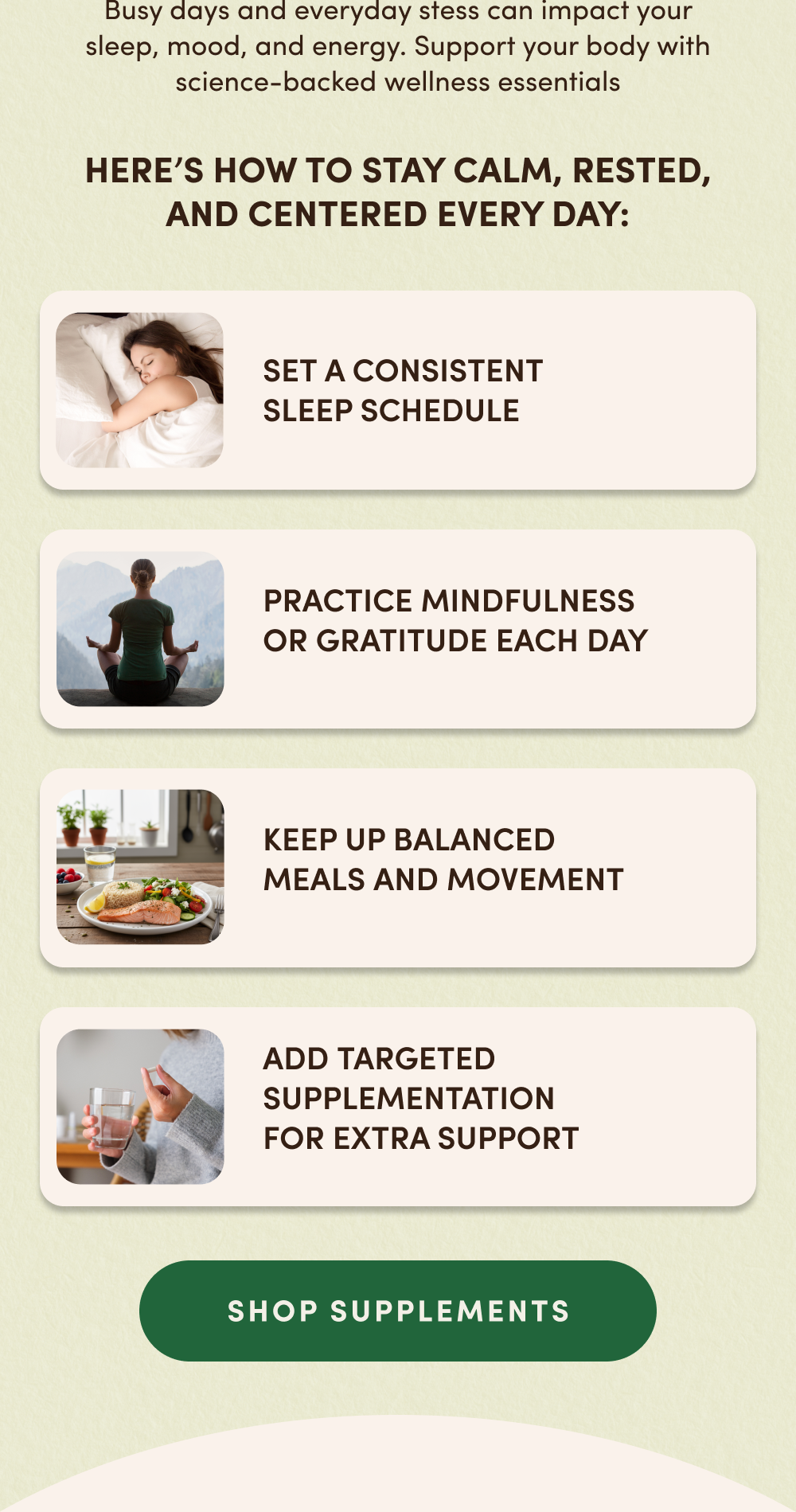 Anxiety & Stress