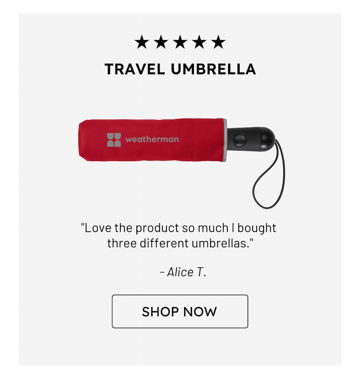 Travel Umbrella Review