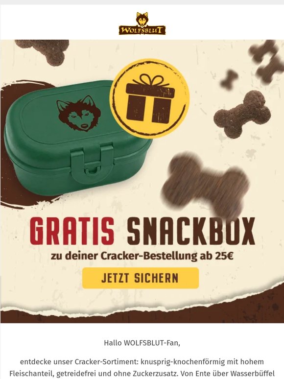 Hol dir deine gratis Snackbox
