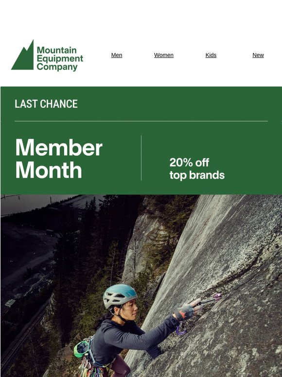 Ends tonight: 20% off top brands
