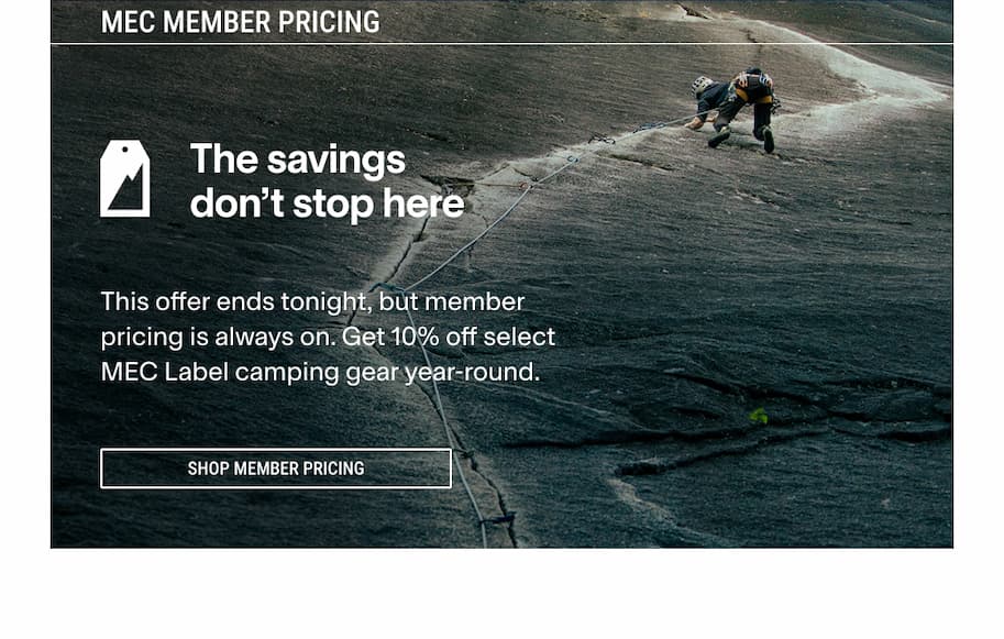 Member pricing
