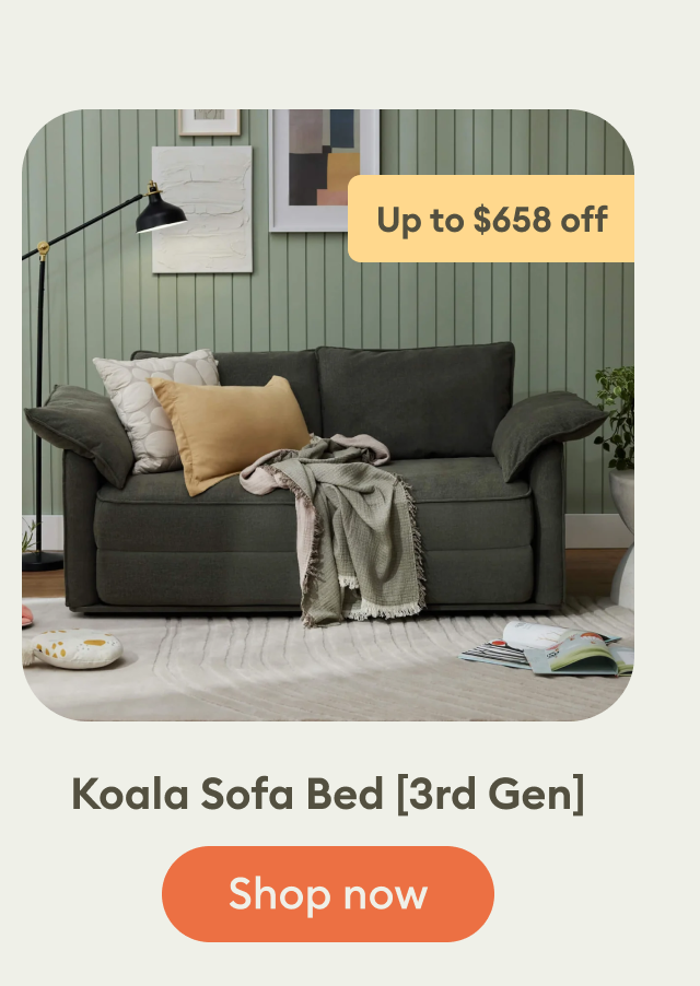 Koala Sofa Bed [3rd Gen] on sale - up to $658 off.