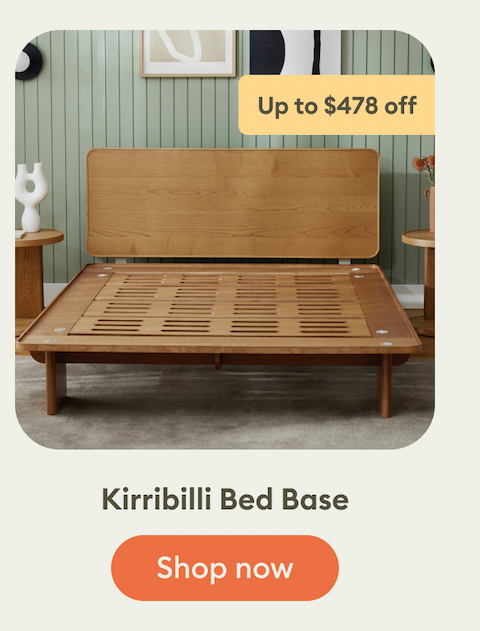 Kirribilli Bed Base on sale - up to $478 off.