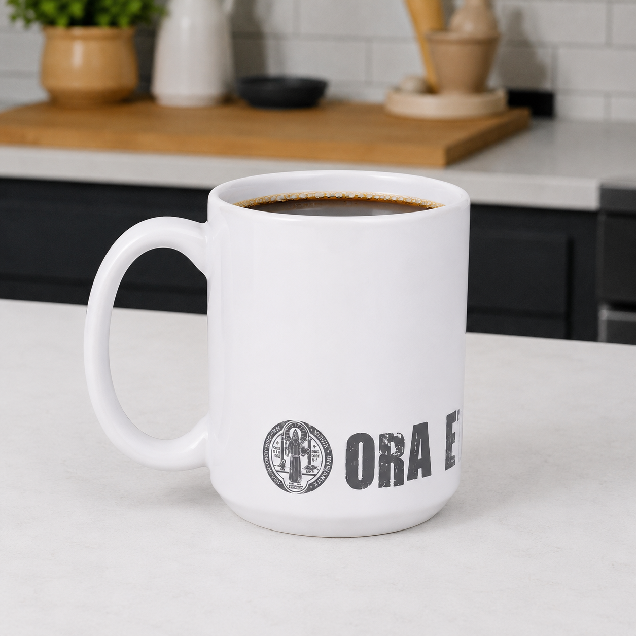 St. Benedict Ora Et Labora Mug
