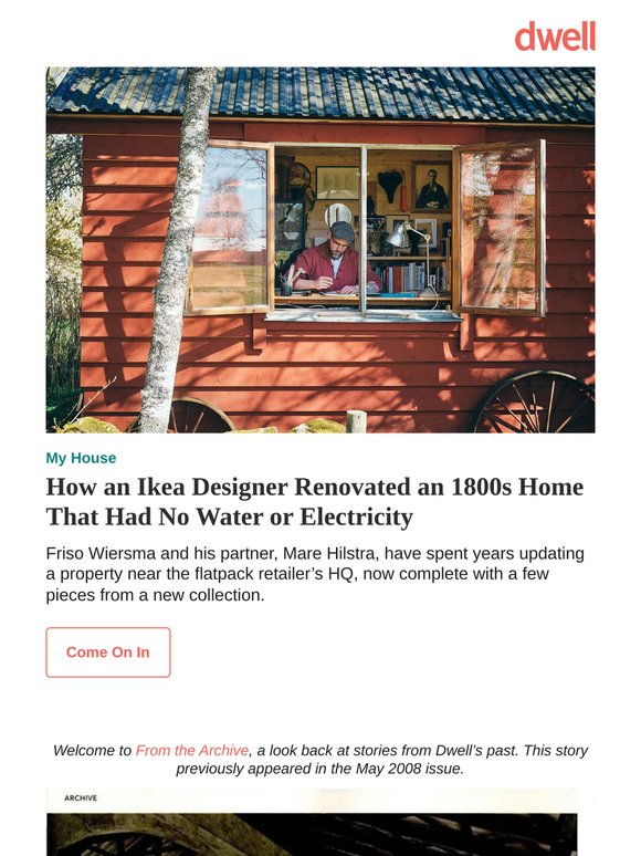 How an Ikea Designer Renovated an 1800s Home That Had No Water or Electricity