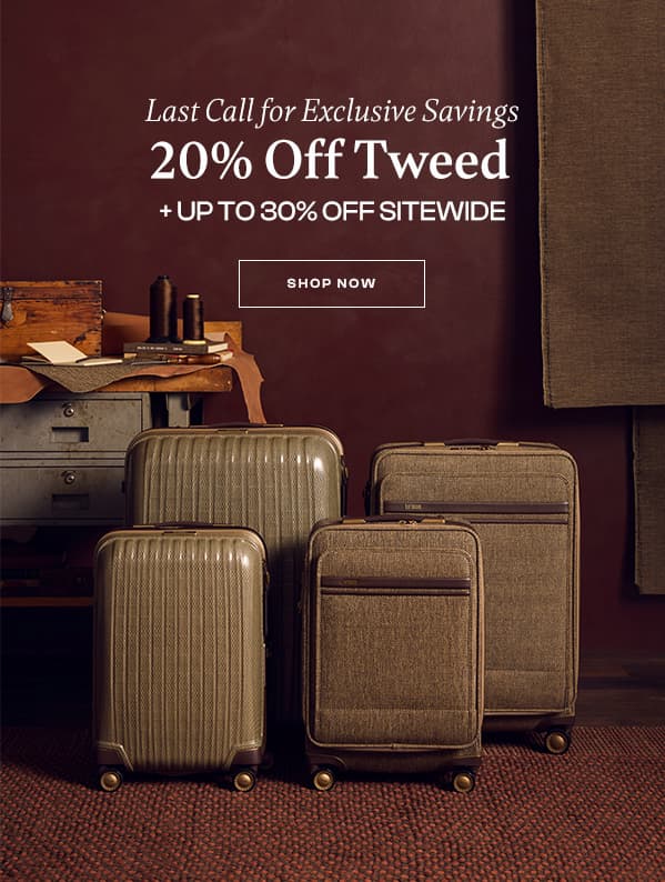 Shop 20% Off Tweed + Up to 30% Off Sitewide
