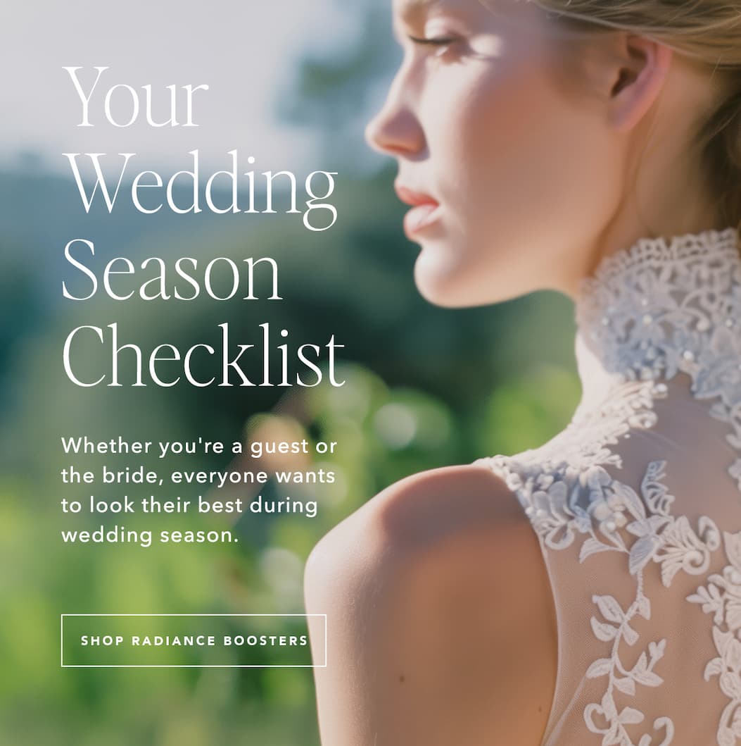 Your Wedding Season Checklist - Shop Radiance Boosters