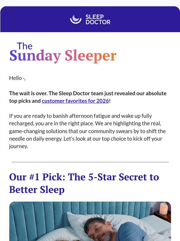 Revealed: The top 2026 tools for better sleep