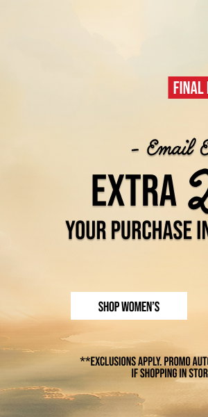 Extra 25% off Shop Women's