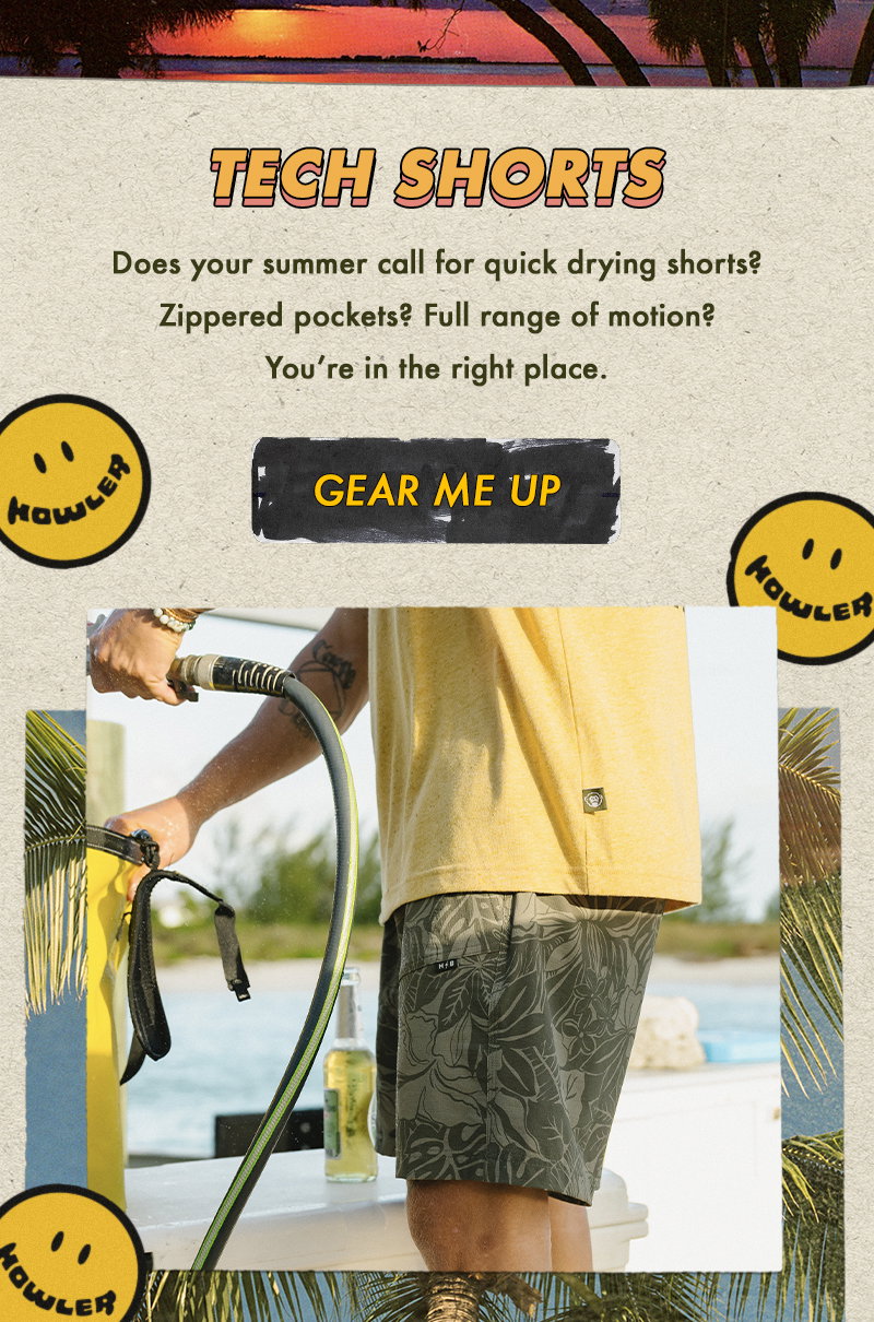 Does your summer call for quick drying shorts? Zippered pockets? Full range of motion? You’re in the right place