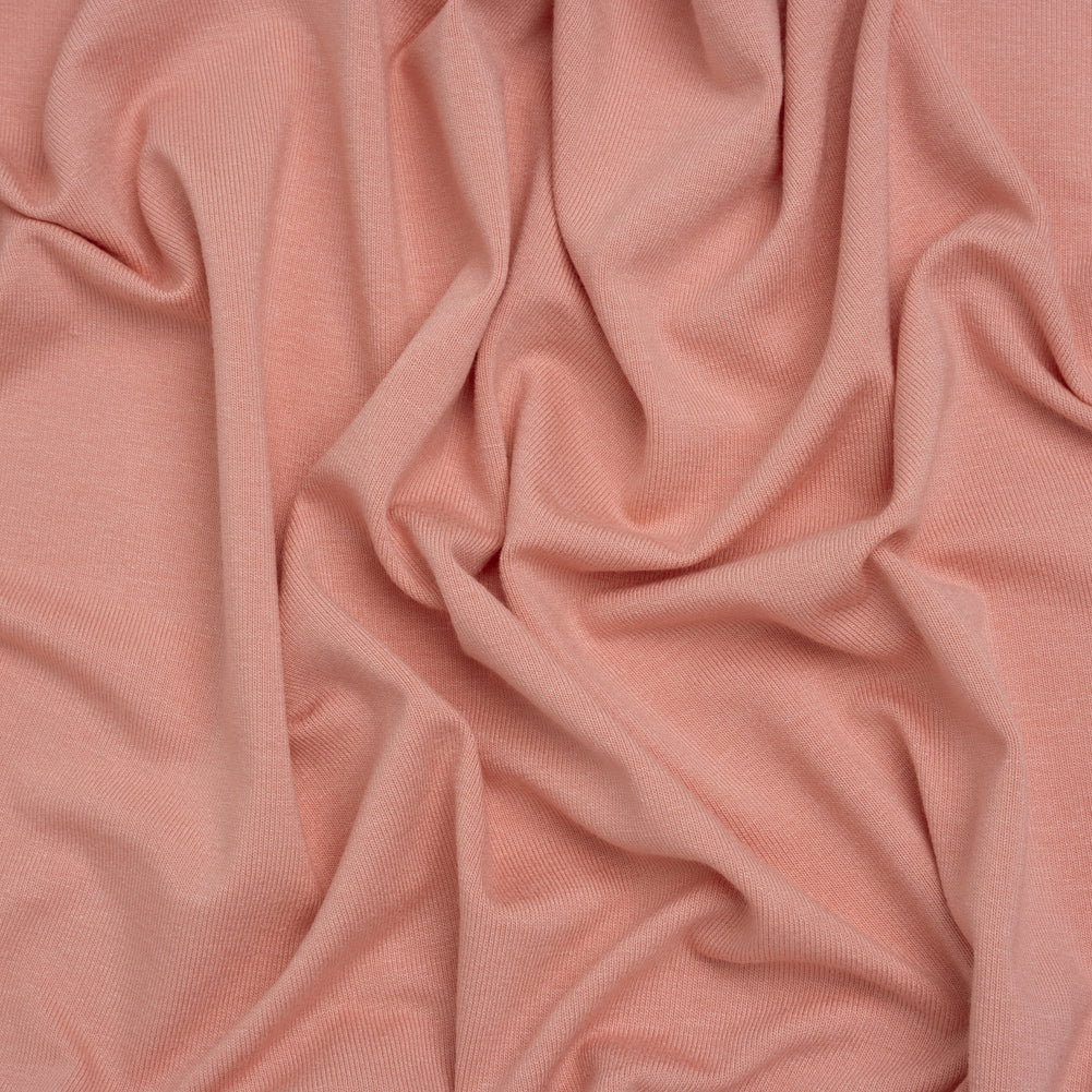 Image of Stretch Viscose Jersey - Peony Pink - Designer Deadstock