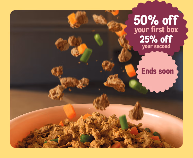 50% off your first box and 25% off your second box end soon