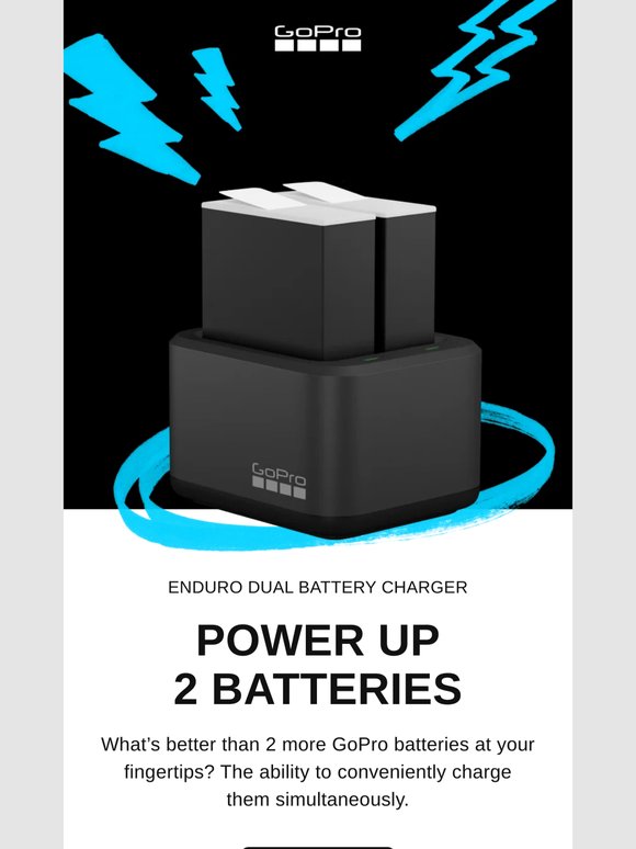 2 Batteries🤝1 Charger