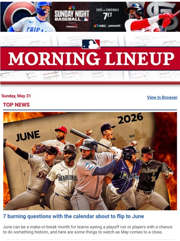 7 burning questions as we head toward June