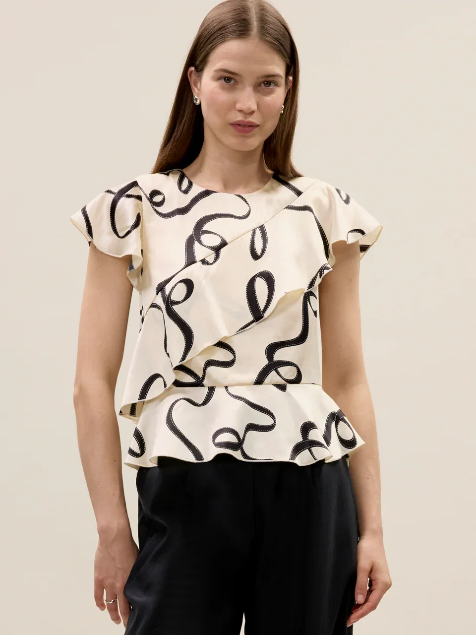 Image of Hollis Satin Top