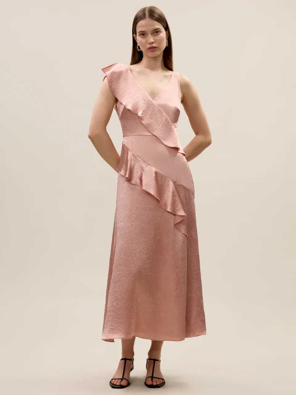 Image of Hollis Satin Dress