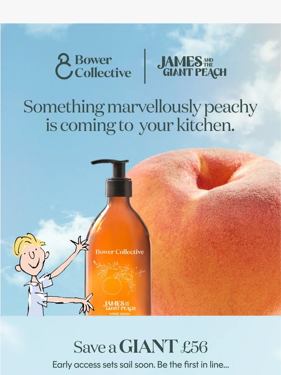Get the James and the Giant Peach Kitchen Kit Tomorrow 🍑