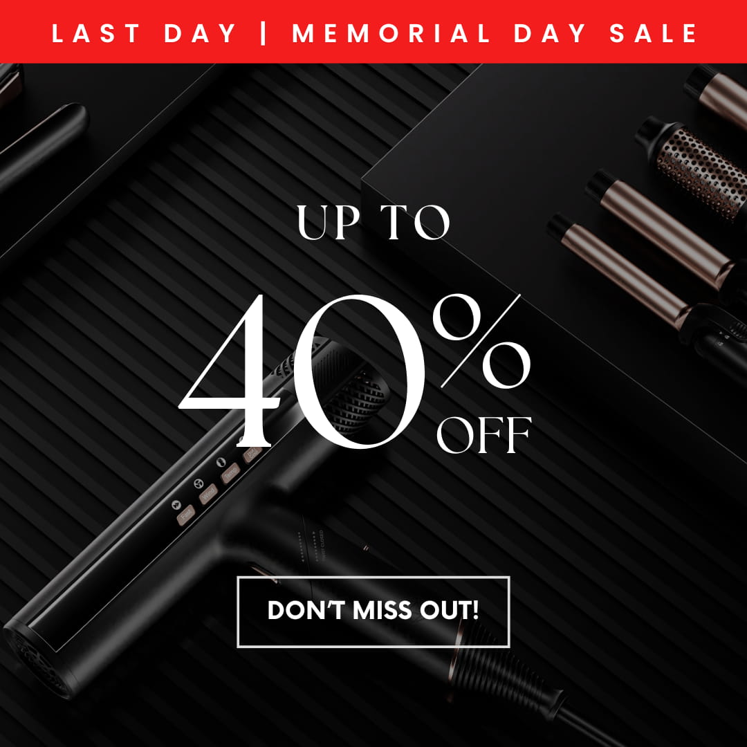 Last Day of the Memorial Day Sale. Up to 40% off. Don't miss out!