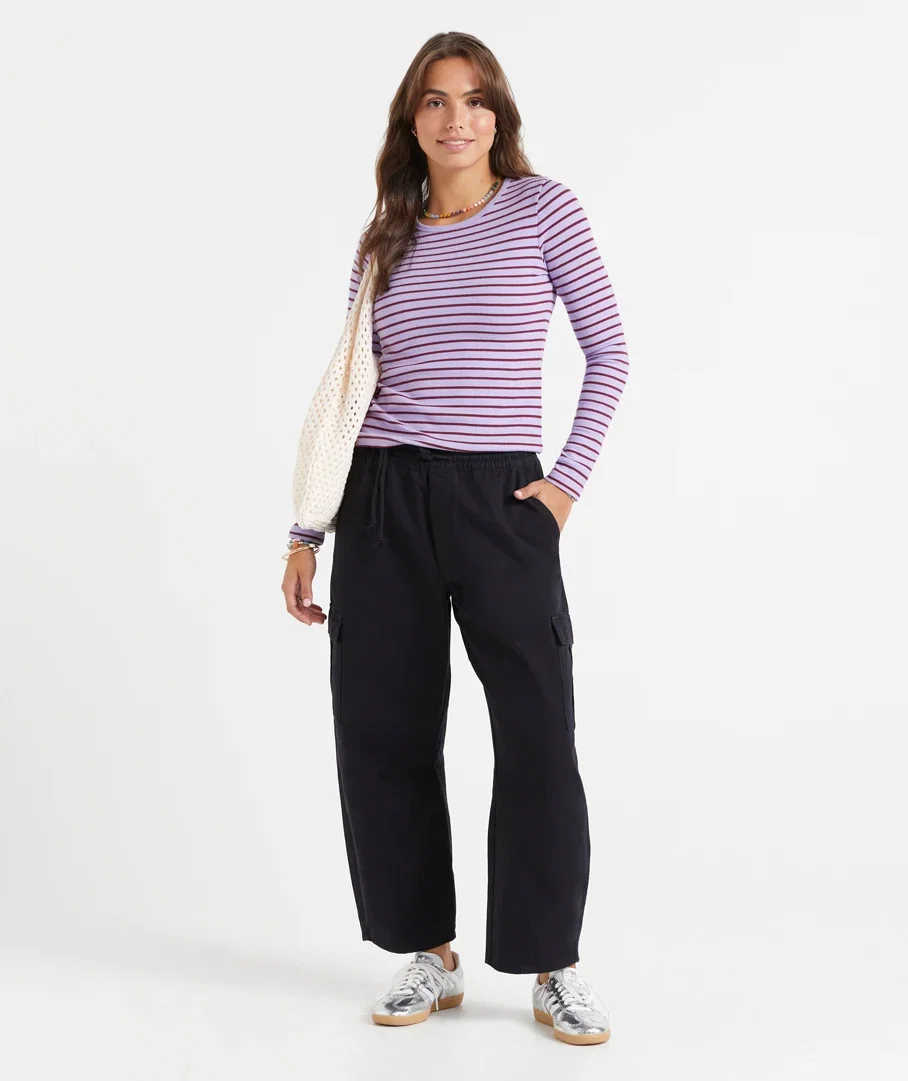 GRACIE UTILITY BARREL LEG PANT