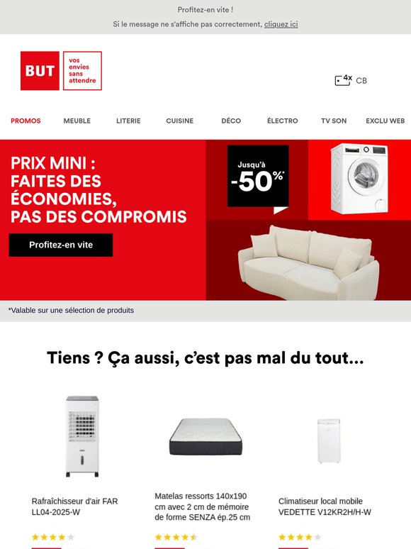 🔥 Des promos qui partent vite, — !