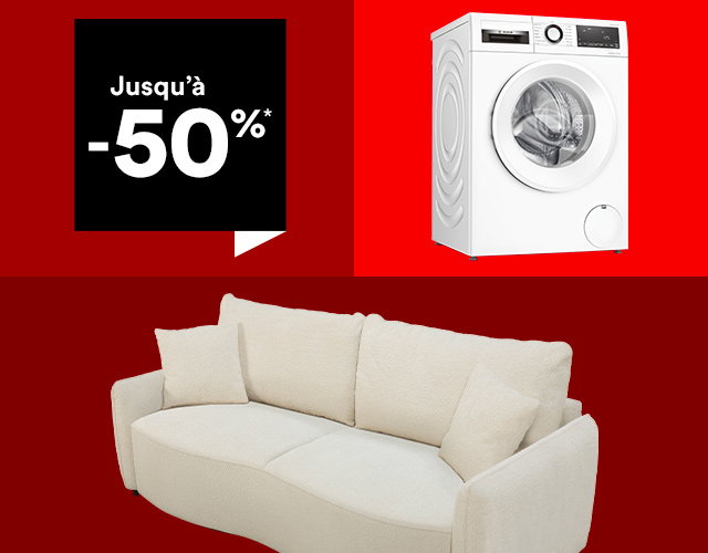 Prix mini : jusqu'à -50%
