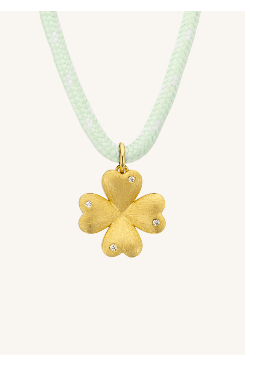 COLLIER - MINT LUCKY BABY