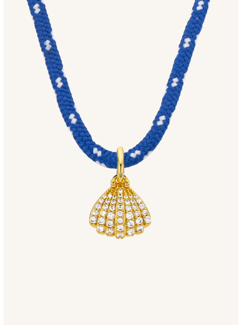 COLLIER - BLUE SHELL