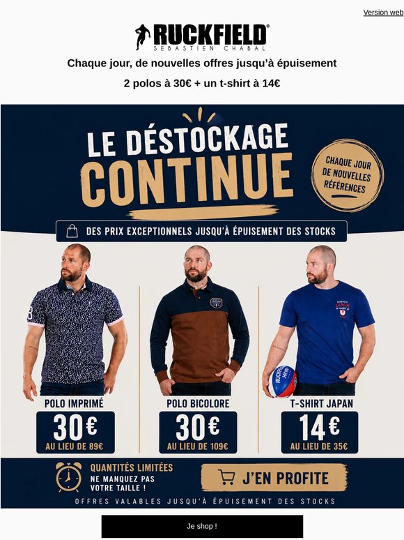 JOUR 5: Jusqu'à épuisement des stocks ! 🔥