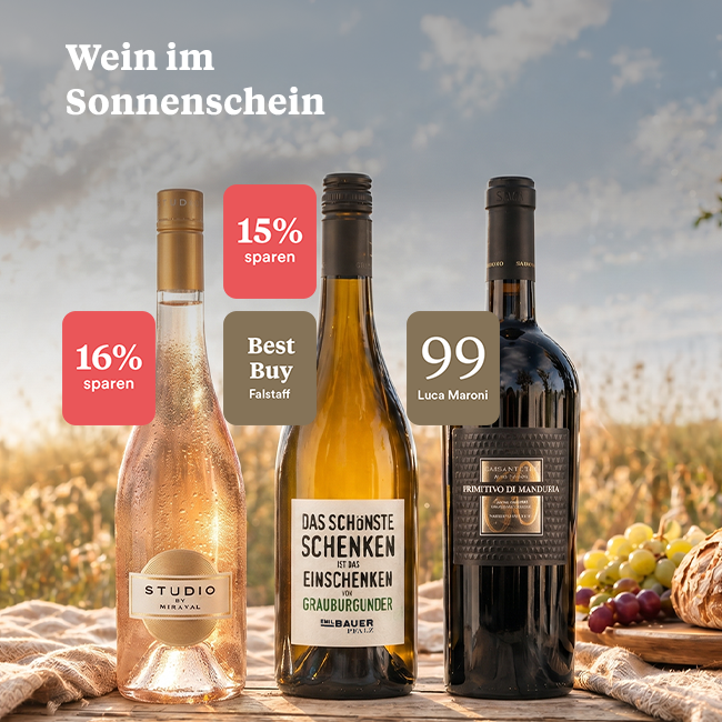 Wein im Sonnenschein