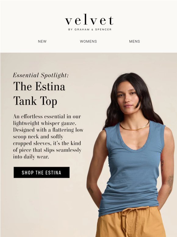Essential Spotlight: Estina Tank