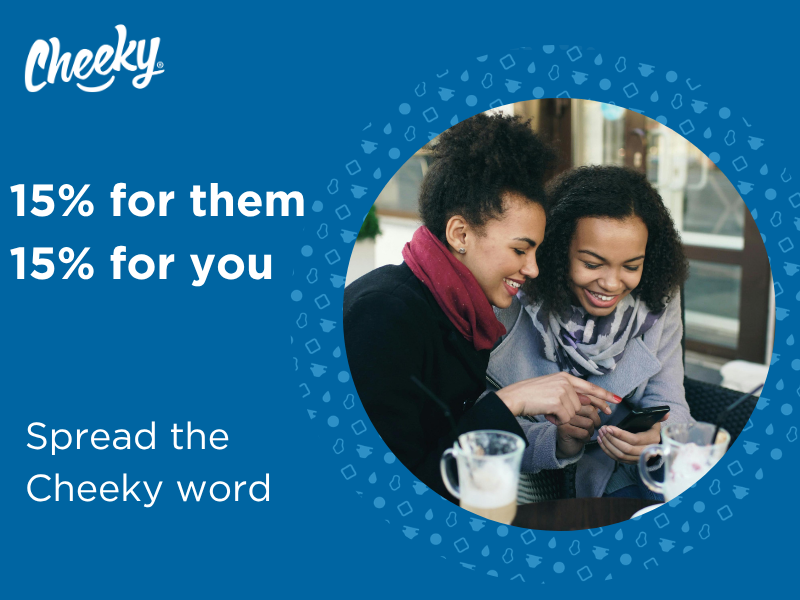 Refer a friend and get 15% off