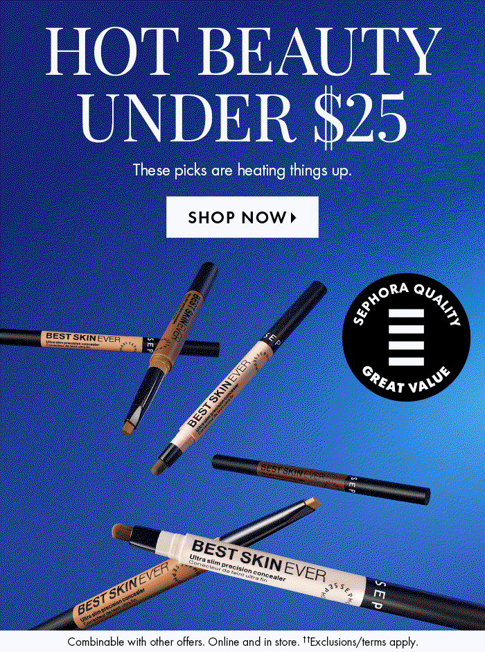 Hot Beauty Under $25