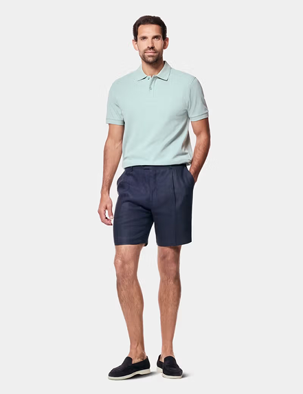 Spearmint Piqué Polo Shirt