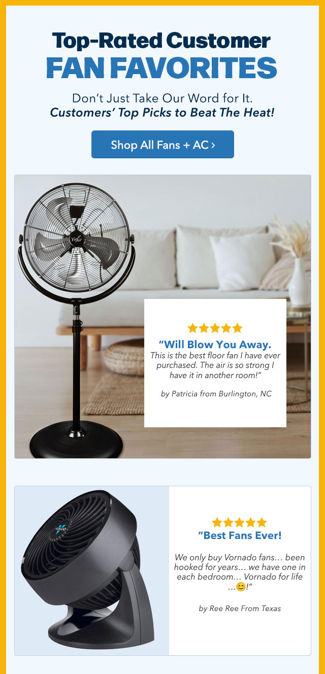 Shop Cooling/Fans