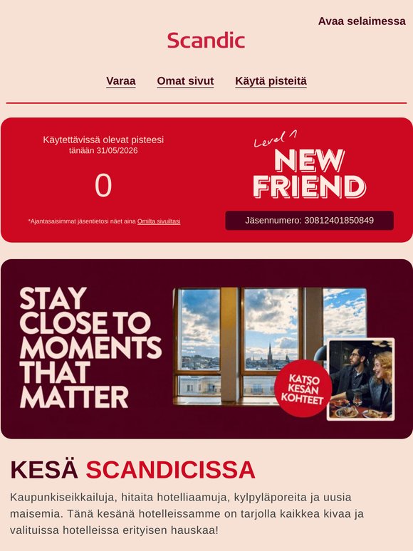Check-in kesään 🍓