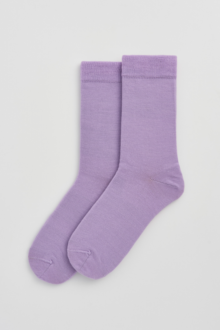 Parma Violet Merino Socks