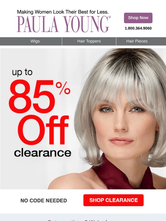 Up to 85% OFF Clearance - Don't Miss Out!